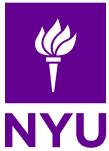 NYU 紫色火炬标志