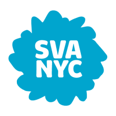 SVA NYC School of Visual Arts blue logo